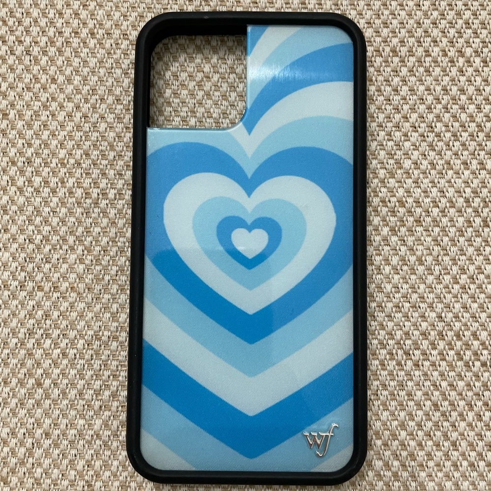 Wildflower Blue Moon Latte iPhone 12/12 Pro Phone Case